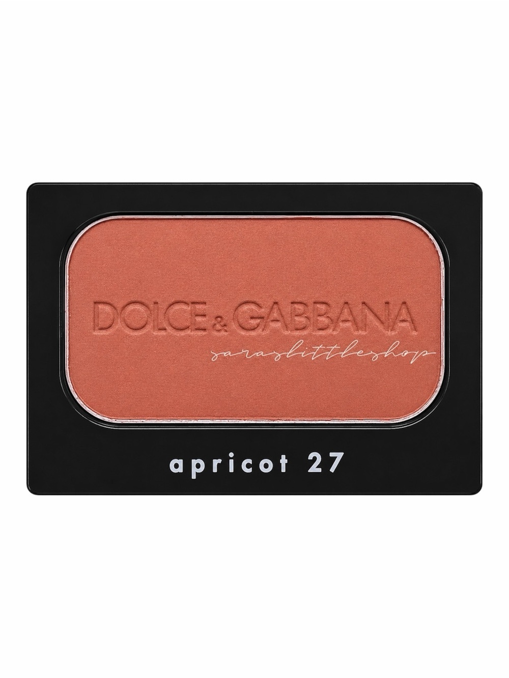 DOLCE & GABBANA THE BLUSH IN APRICOT #27 5G TESTER - BRAND NEW